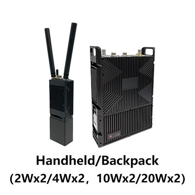 Datenradio: DDLmesh Wireless Mesh/Data Link Handheld&Backpack Serie-Ultra Long Range、Low Latence、Low Cost HD Video&Distanz-Datenübertragung Mehrkanal-Datenverbindung